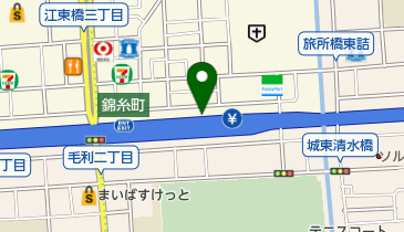 墨田区立弓道場の地図画像