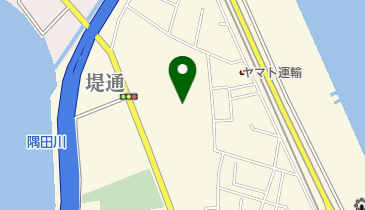 堤野球場の地図画像