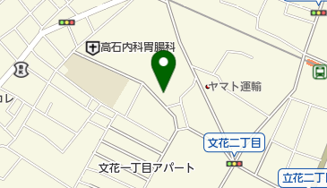 文花テニスコートの地図画像