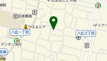 八広中央集会所の地図画像