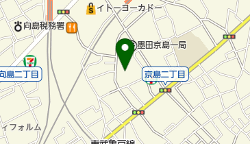 京島西公園の地図画像