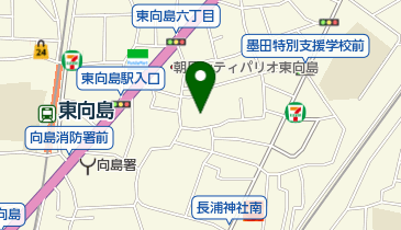 なつめ公園の地図画像