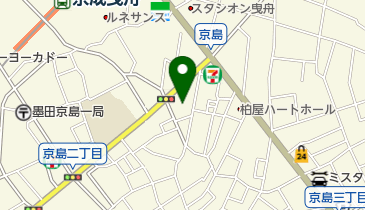 からたち児童遊園の地図画像