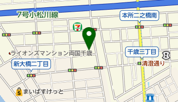 水道局墨田営業所の地図画像