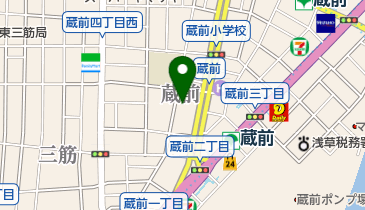 台東区立 環境ふれあい館ひまわりの地図画像