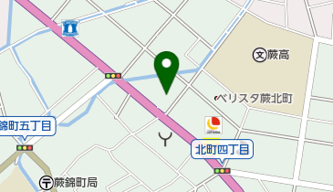 北五公園の地図画像