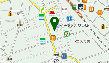 柳橋公園の地図画像