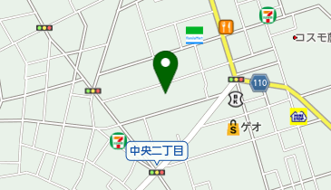 中央公園の地図画像