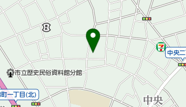 中の宮公園の地図画像