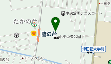 中央公園の地図画像