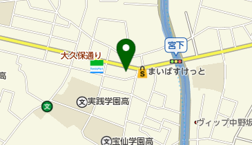 中野区シルバー人材センターの地図画像