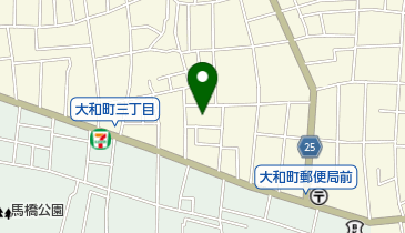 中野区立やまと荘の地図画像