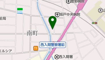 上山田公園の地図画像