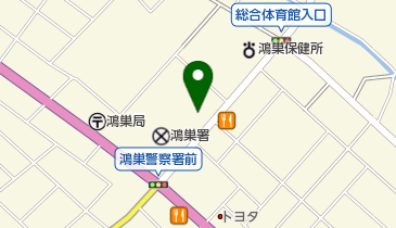 けやき通り公園の地図画像