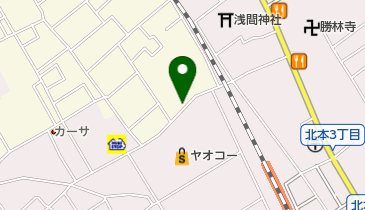 小田急公園の地図画像