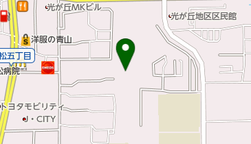 春の風公園の地図画像