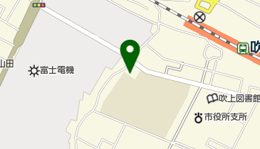 南ふれあい公園の地図画像