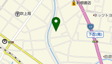 下忍第1公園の地図画像