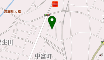 中富町公園の地図画像