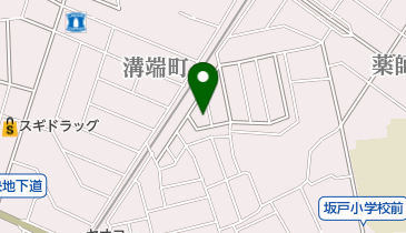 萩原公園の地図画像