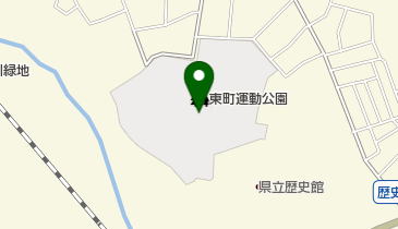 東町運動公園の地図画像
