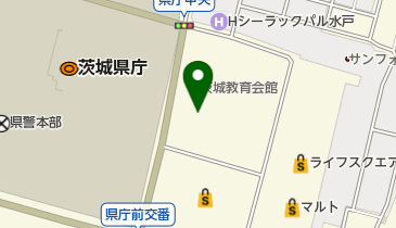 県庁東公園の地図画像