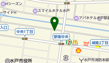 城南1丁目緑地の地図画像