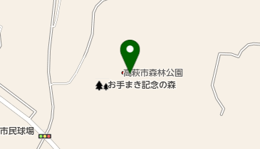 高萩市森林公園の地図画像