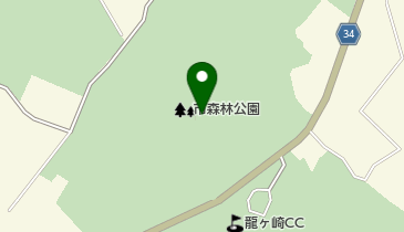 龍ヶ崎市森林公園の地図画像