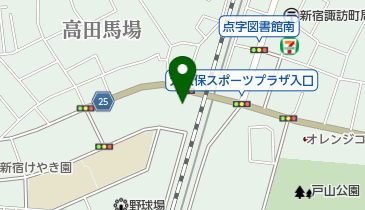 新宿労働基準監督署の地図画像