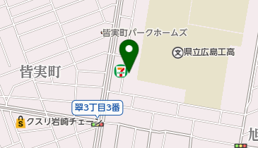 旧広島陸軍被服支廠の地図画像