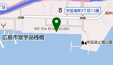 宇品デポルトピアの地図画像