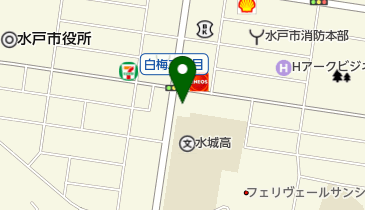 白梅2丁目児童公園の地図画像