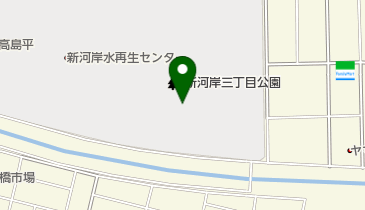 新河岸庭球場の地図画像