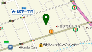 志村公園の地図画像