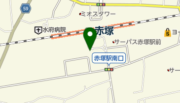 赤塚駅前公園の地図画像
