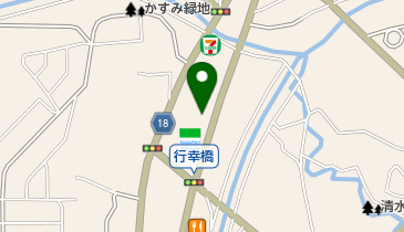 大栗橋公園の地図画像