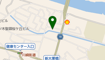 大河原公園の地図画像