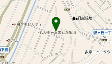 丘の上公園の地図画像