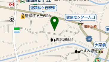 九頭龍公園の地図画像