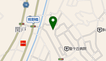 車橋公園の地図画像