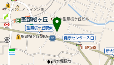 古茂川公園の地図画像