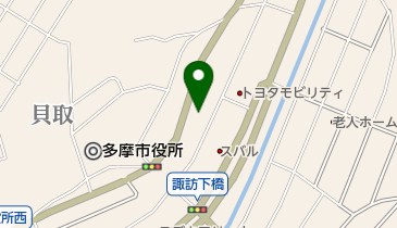 坂下公園の地図画像