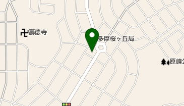 さくら公園の地図画像