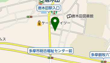 長坂公園の地図画像