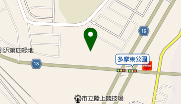 馬引沢南公園の地図画像