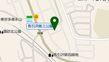 馬引沢第3公園の地図画像