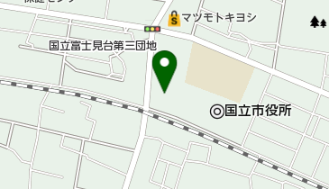 谷保第四公園の地図画像