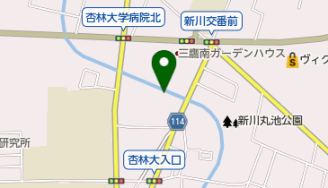 仙川公園の地図画像