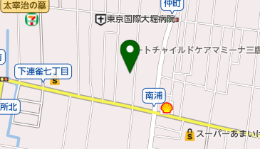 下連雀しらかば児童公園の地図画像